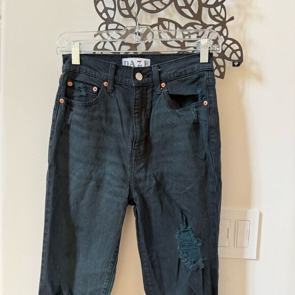 Daze Denim Go-Getter High Waisted Flare Jean 26 - Picture 7 of 13